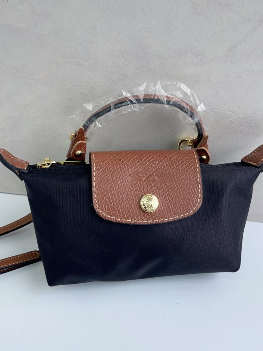 🍕Longchamp Black Mini Crossbody Bag